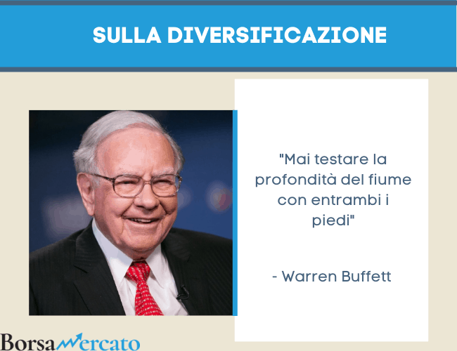 citazione warren buffett profondità del fiume con entrambi i piedi