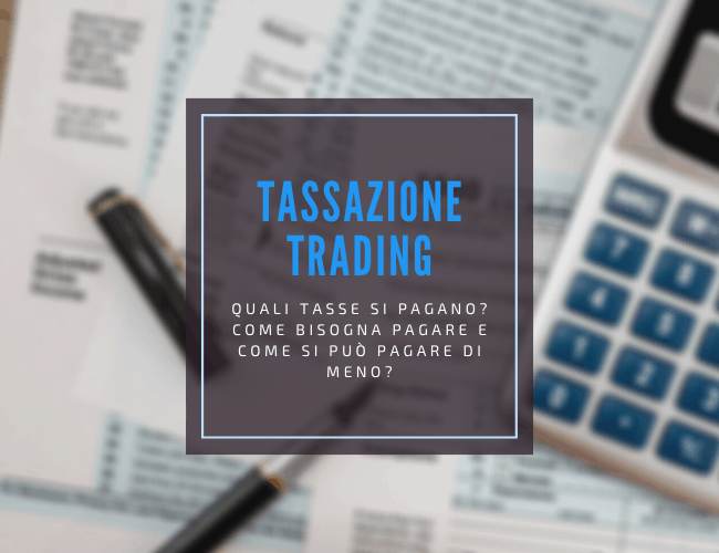 tassazione trading online guida completa