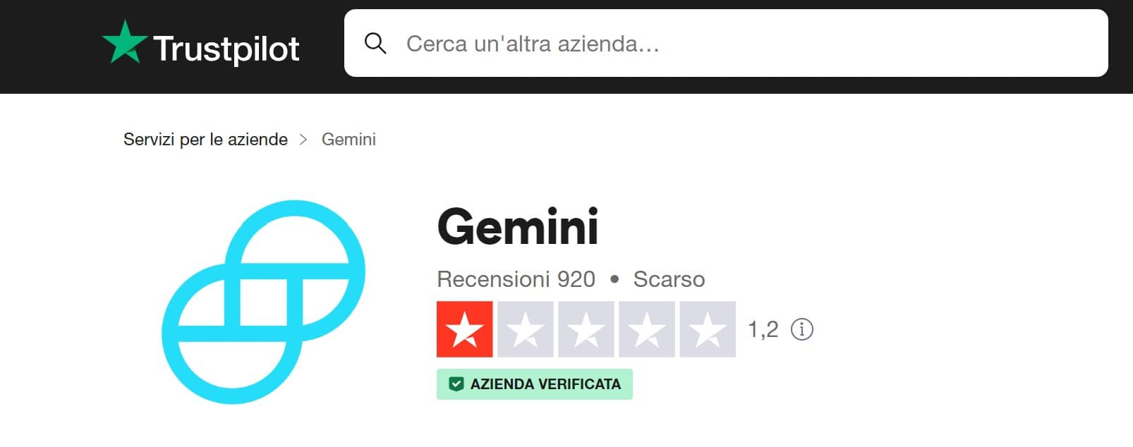 Gemini recensioni e opinioni