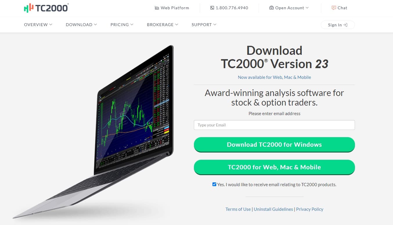TC2000 software