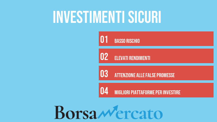 Investimenti sicuri 