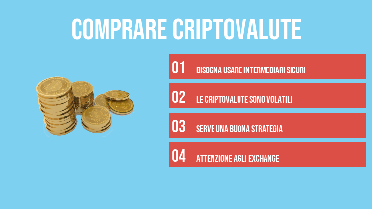 comprare criptovalute